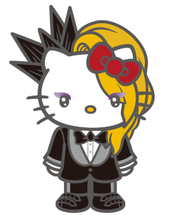 X- JAPAN yoshikittyぴょこのる3体セット - ハローキティ